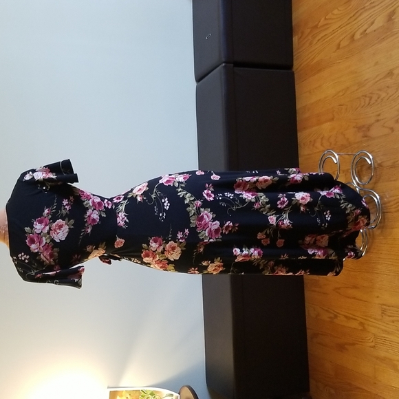 Flower fortune ivy high low dress size m & s - Picture 7 of 7